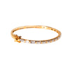 Bracelete Zirconia Navete Ouro